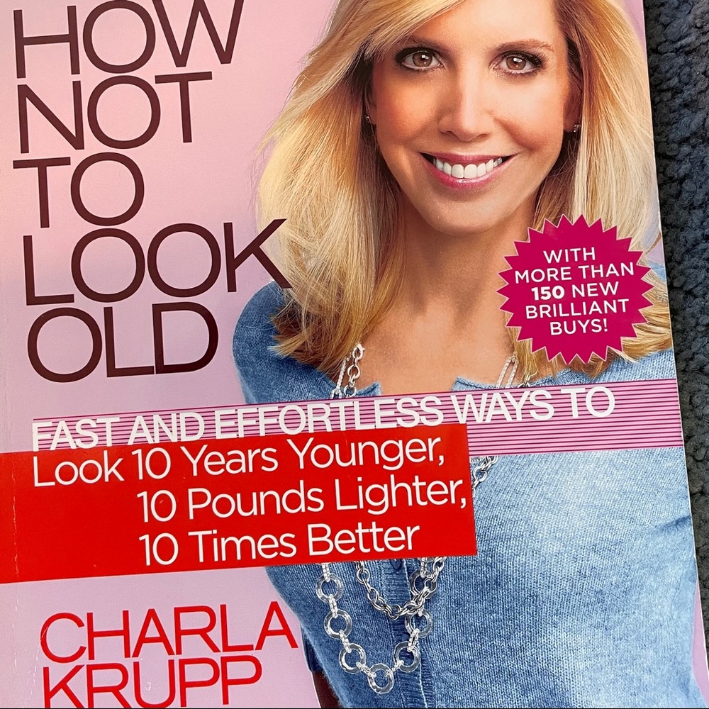 “How Not to Look Old” book, FINAL PRICE $10